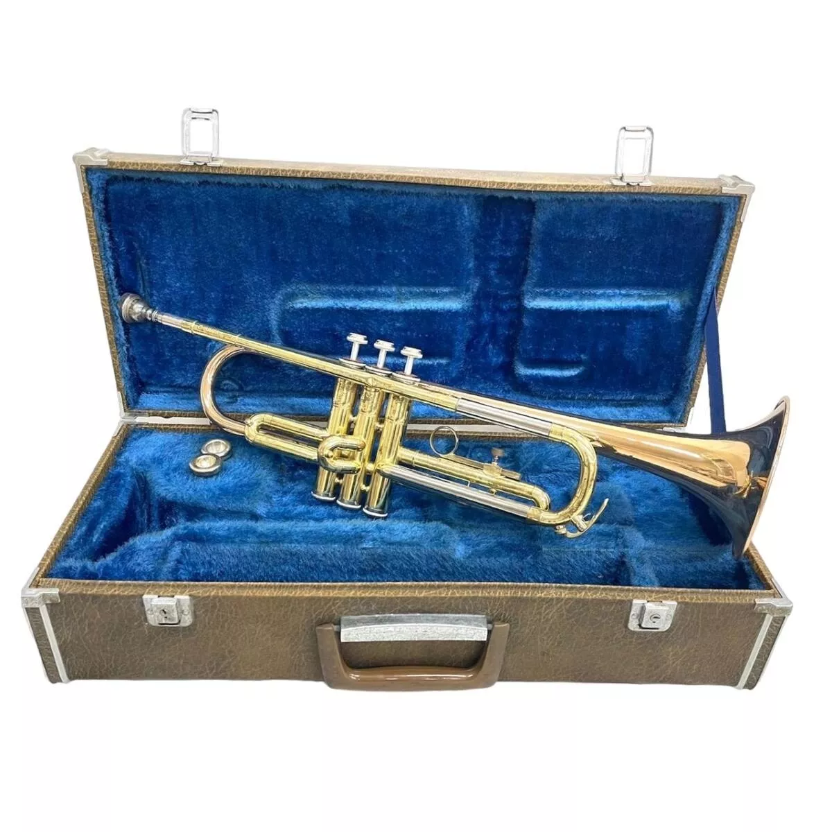 YAMAHA Trumpet YTR-332 with Hard Case Brass Beginner YTR332 Nikkan Used