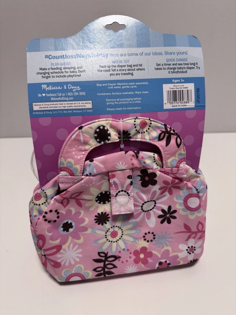 Melissa and doug diaper bag 2025