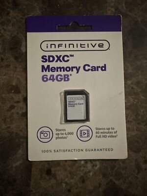 Infinitive Secco Memory Card 64gb
