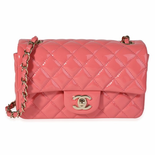 chanel mini flap bag patent leather