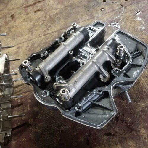 2007 2006-2013 Yamaha Stratoliner XV1900 Engine Motor Cylinder Header Front - Picture 7 of 9