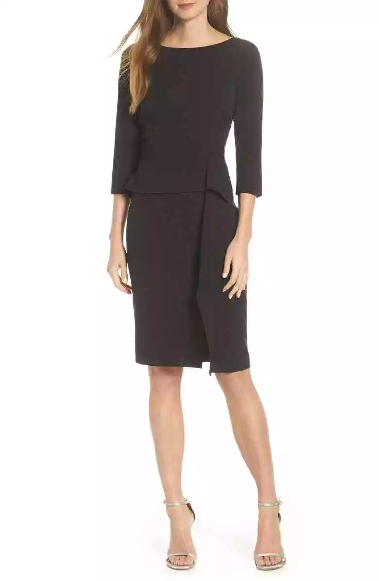  Vince Camuto Dresses Women's Sheath with Peplum