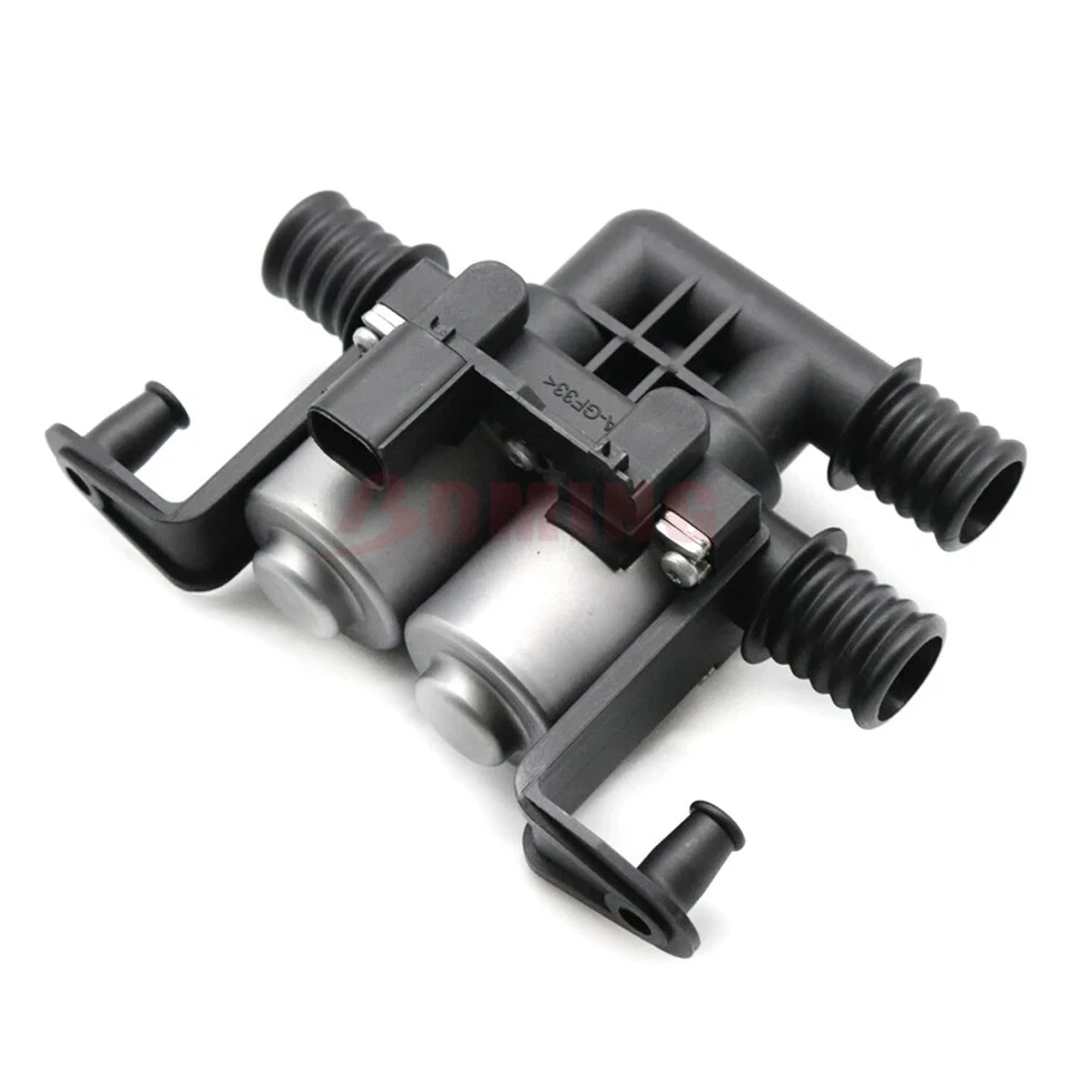 Nueva válvula de agua de calefacción de aire acondicionado de alta calidad solenoide doble para BMW M5 M6 525i 525xi Foto 3 de 4