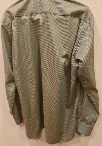 St Croix Made in Italy Men's XL 100% Cotton Bold Color Striped Button Shirt - Picture 10 of 11