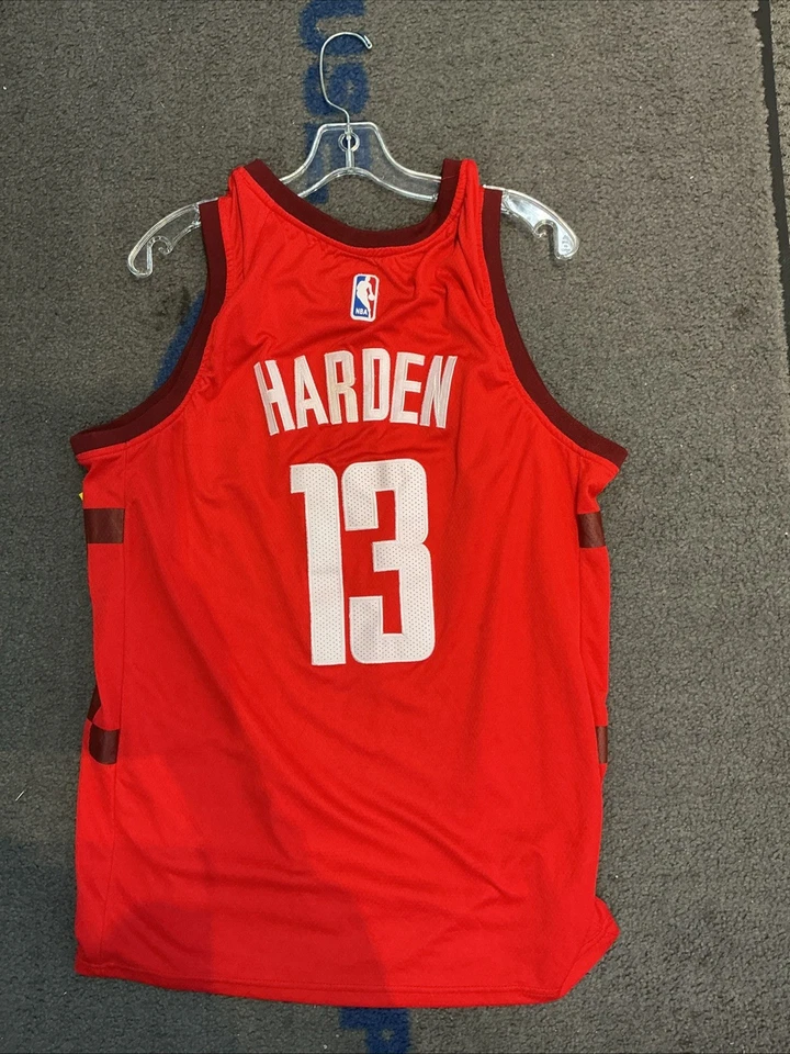 James Harden Houston Rockets #13 Authentic Swingman Jersey SZ 52 - Image 2 of 2