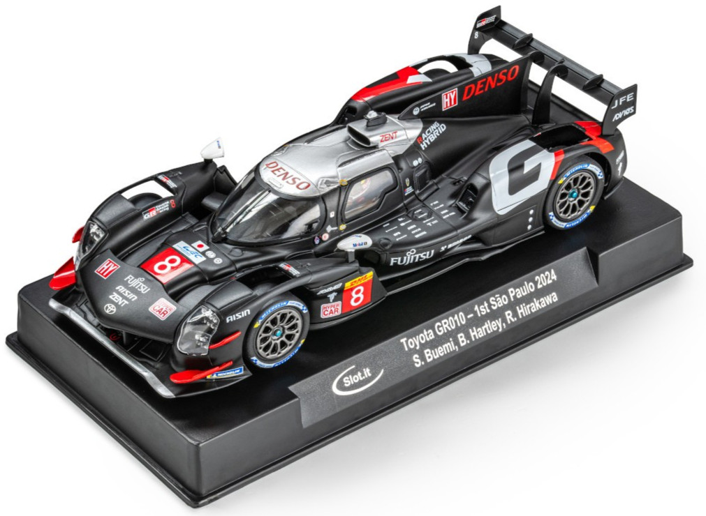 Slot It Toyota GR010 Hybrid - 2024 6Hrs Sao Paulo 132 Scale Slot Car CA63A 18390₽