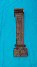 ANCIENNE PILASTRE ELEMENT DECORATIF SCULPTE BOIS VINTAGE DECORATION MEUBLES XIX