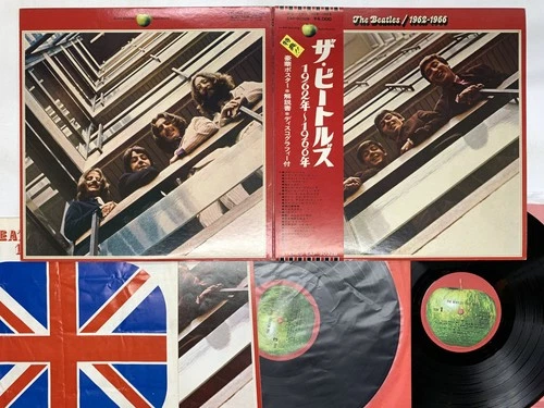The Beatles 1962-1966 Japan LP OBI [94918ER]