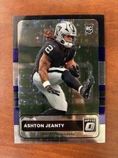 Ashton Jeanty 2025 Donruss Optic 2015 Retro Purple Stars SP /25 Rookie #8