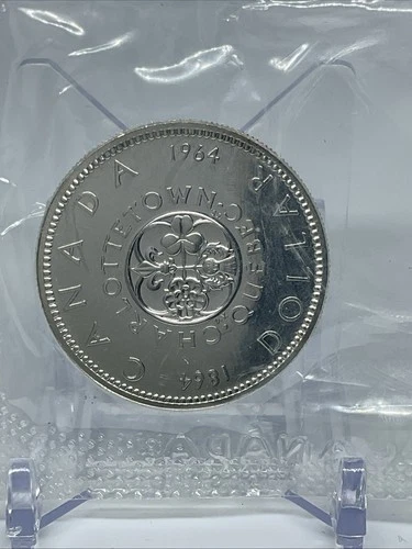 1964 Centennial Canada Silver Dollar "Very Choice BU"
