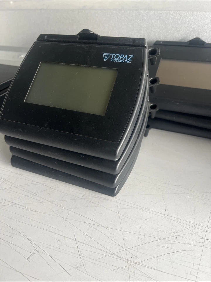 Menge 14 Topas T-LBK755-BHSB-R SignatureGem LCD 4x3 Signaturblock ohne Stift - Bild 4 von 4