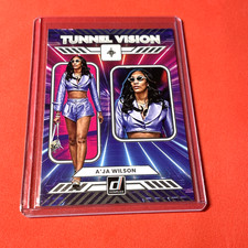 A'ja Wilson .. TUNNEL VISION .. Las Vegas Aces .. 2025 Donruss WNBA INSERT Card