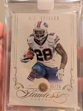 CJ SPILLER 2014 Panini Flawless Diamond #d /20