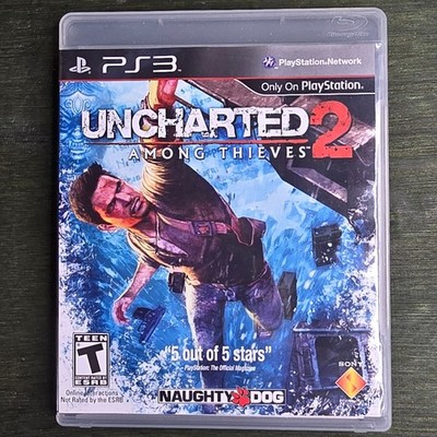 Uncharted 2 Among Thieves Sony PlayStation 3 PS3 2009 Naughty Dog CIB Complete