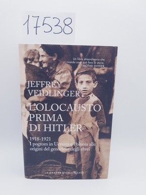 DER HOLOCAUST VOR HITLER - Jeffrey Veidlinger / Rizzoli 2023 (Pogrom)