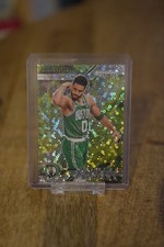 2024-25 Panini Prizm - #9 Jayson Tatum Fractal Fast Break Prizm - Boston Celtics