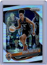 2025 Panini Prizm WNBA #86 Bria Hartley Silver Prizms