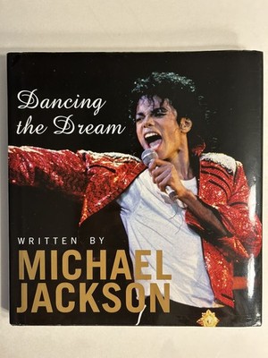 MICHAEL JACKSON UK Dancing The Dream Hardcover Book - RARE COLLECTIBLE