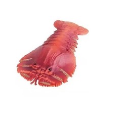 Red Slipper Lobster Sea Animal Figure Toy PVC Doll Small Figurine Birthday Gifts