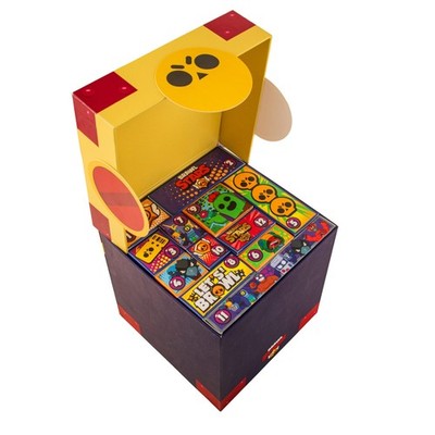 Brawl Stars Adventskalender 2025 -  Figuren Karten Plüsch Fanartikel