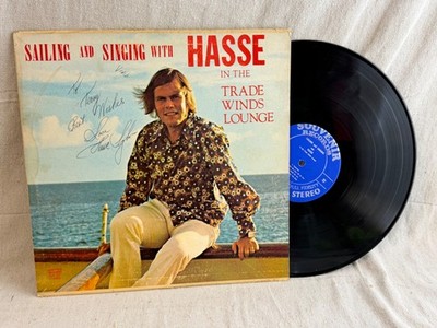 Hasse Sailing and Singing In The Trade Winds Lounge Vinyl LP ~ Ultrasonic Clean