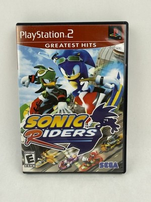 SEGA Sonic Riders PS2 Sony PlayStation 2 Greatest Hits Racing CIB W/ Manual