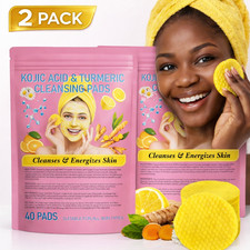 2 pack Turmeric Kojic Acid Pads Turmeric & Ko...