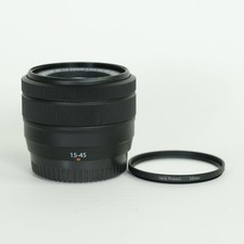 Excellent Condition With Filter FUJIFILM XC15 45mmF3.5 5.6 OIS PZ Black FUJIFILM