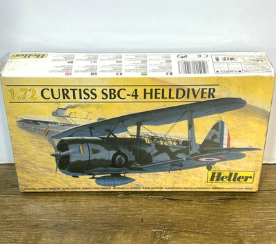 1996 Heller Curtiss SBC-4 Helldiver 1:72 Scale Kit #80285 NEW