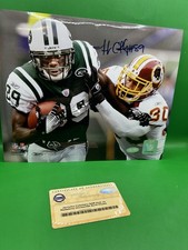 Jerricho Cotchery Signed New York Jets 8x10 Photo Steiner