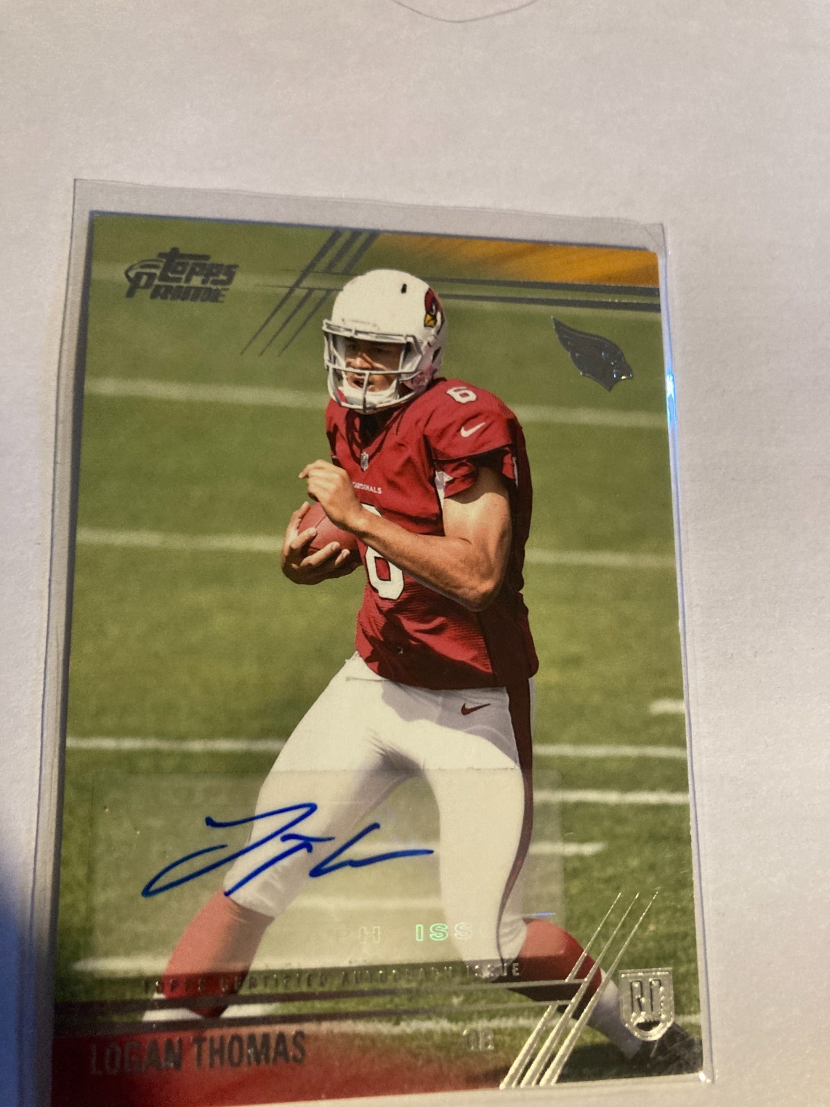 Logan Thomas Topps Prime #111 Autograph