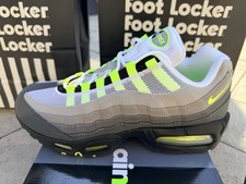 Nike Air Max 95 OG Neon HM4740 001 Big Bubble Green Grey Men's 8-13 Kids 4-7