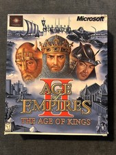 Age of Empires II Age of Kings PC Big Box CIB Complete Ensemble Studios - CIB