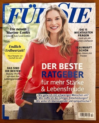 FÜR SIE 10/2026 GESUNDES ZUHAUSE DEKO-IDEEN ERDBEER-REZEPTE LEBENSFREUDE LOOKS