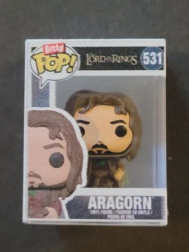 LORD OF THE RINGS FUNKO BITTY POP  "ARAGORN"  SHORT PRINT CHASE! #531