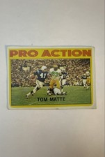 1972 Topps - Pro Action Tom Matte #131