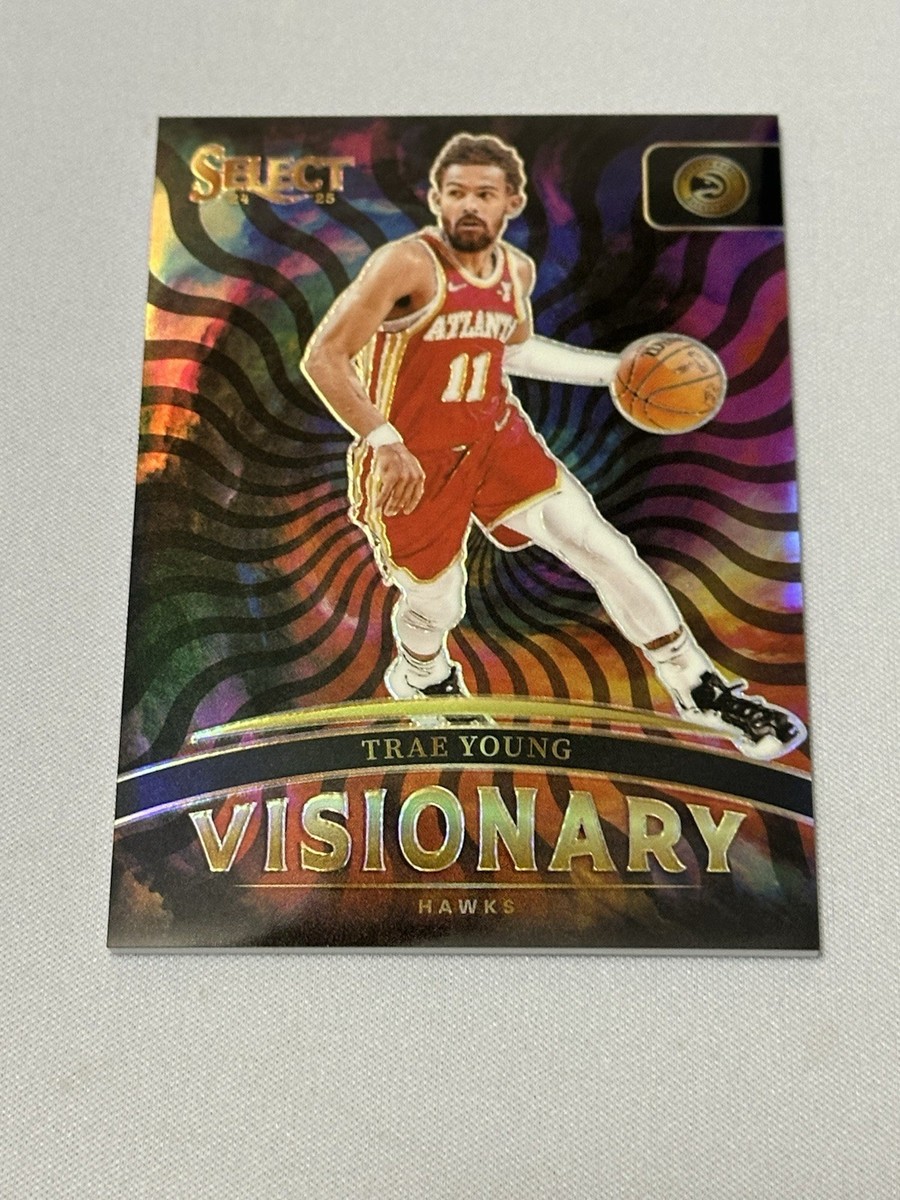 2024-25 Panini Select Visionary SSP Case-Hit! Trae Young Hawks | eBay