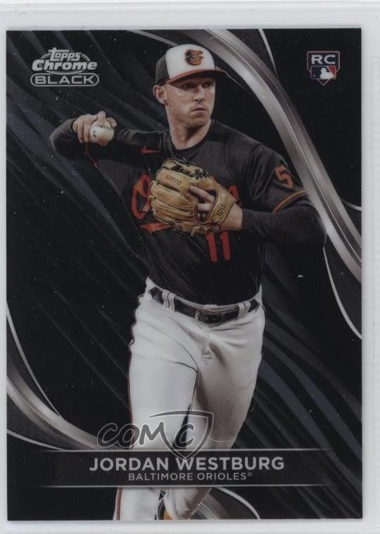 2024 Topps Chrome Black Jordan Westburg #76 1ht8