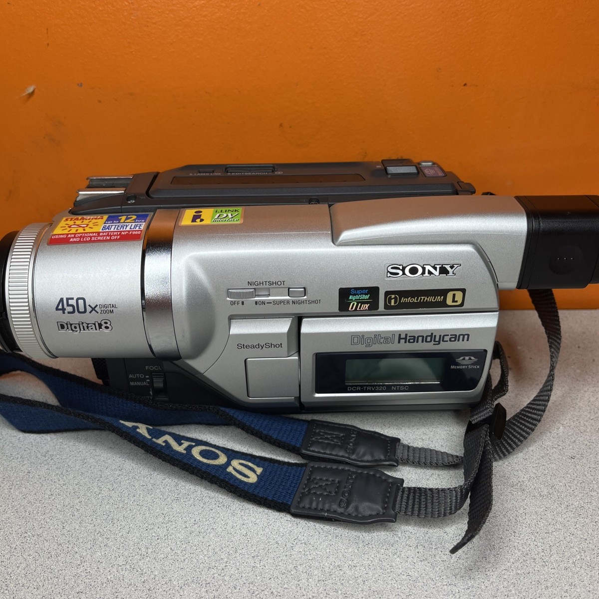 Sony DCR-TRV120E Digital-8, Hi-8 Camcorder for sale online Sony DCR-TRV120E Digital-8, Hi-8 Camcorder for sale online