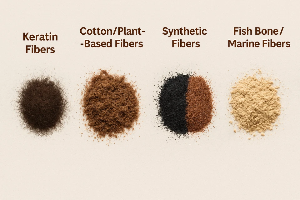 Fibras capilares de queratina de marca - 27,5 g - 10 colores - basadas en EE. UU./Envío Foto 2 de 3