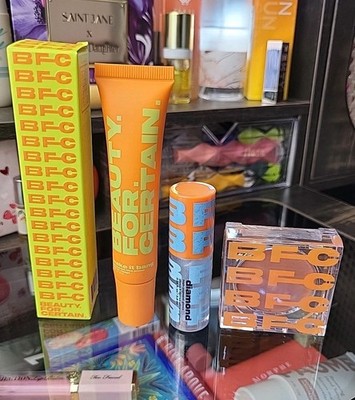 Beauty for Certain Cream Highlighter, Make It Bang Primer, Diamond Lip Gloss  