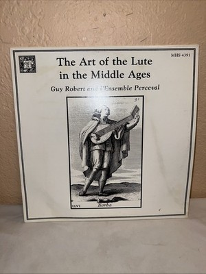 Art of the Lute in Middle Ages - Guy Robert & L'Ensemble Perceval - 1981 Record