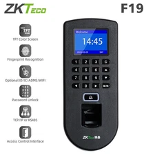 ZKTECO F19 RF Card Fingerprint Attendance Office Time Clock Access Control Color