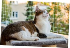 Cat Netting Balcony 10 33ft Cat Fence for Balcony Screen Anti 10 33ft White