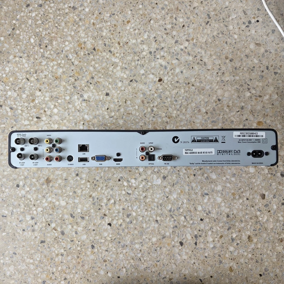 Topfield TF7100HDPVRt - HD Recorder 320 GB HDD Edition Preowned Tested And Works - Bild 2 von 4