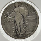 1926 D United States Standing Liberty Quarter 25 cent silver coin