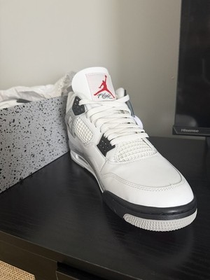 Air Jordan 4 Retro ''White Cement'' 2025 FV5029-100 Men's Size 11 BRAND NEW