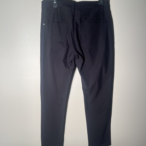 Vuori Meta Pants Mens Size 32 Black Performance V430 Atheleisure Act - Picture 4 of 10