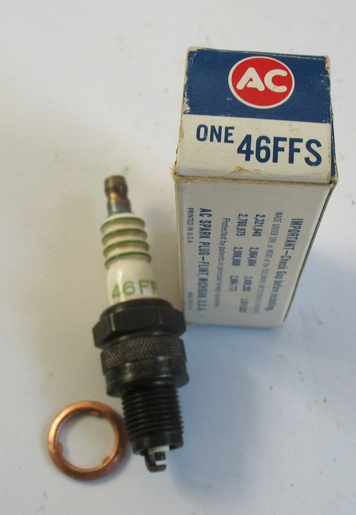NOS AC Delco GM Spark Plug 46FFS