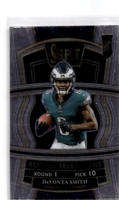 2021 Panini Select #RS-9 DeVonta Smith Rookie Selections